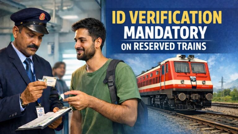 Indian Railways makes ID verification mandatory on reserved trains in Bangladesh, Nepal border areas | India News